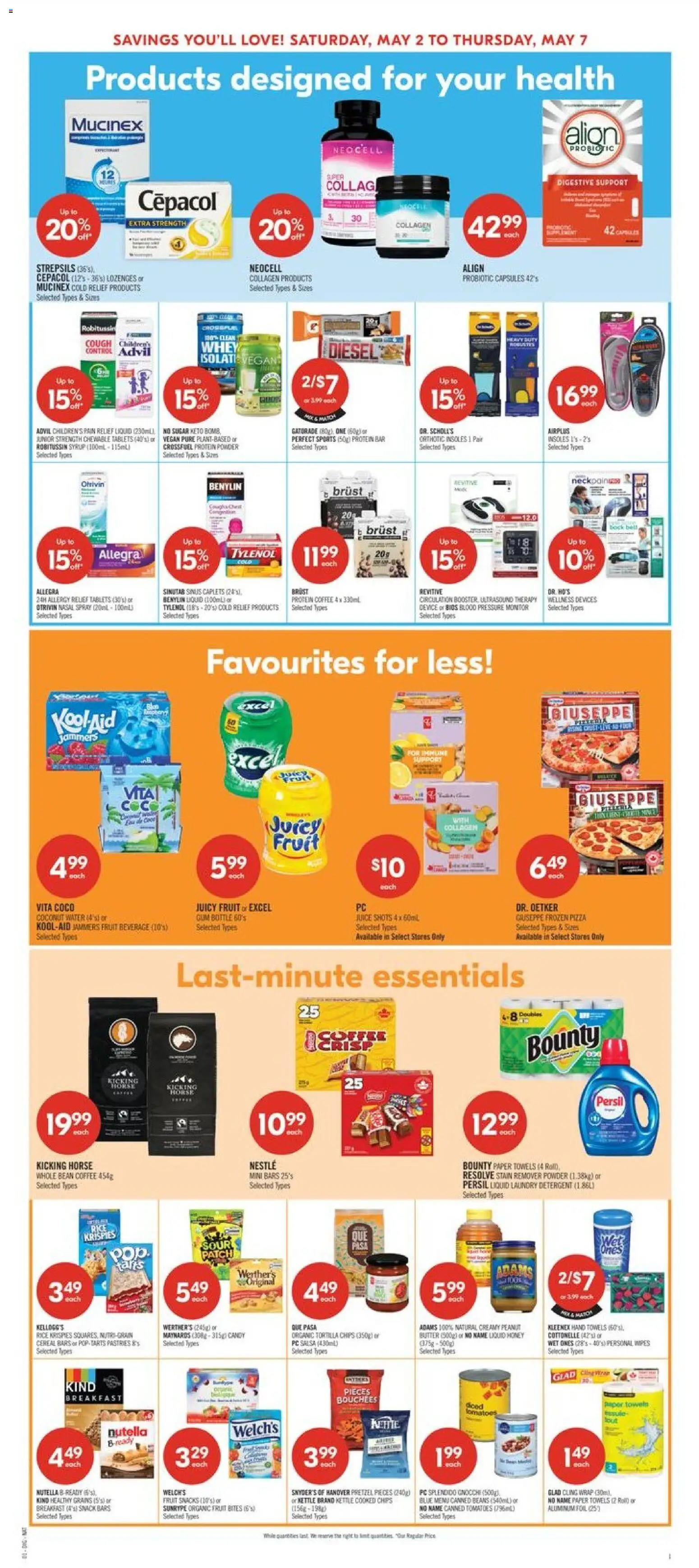 Shoppers Flyer from May 2, 2026 - Unlock Huge Savings | Canada