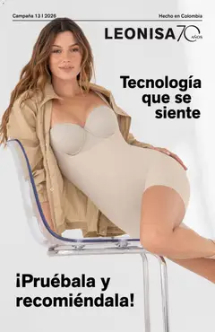 Vista previa de folleto Leonisa - Tecnologia que se siente de la Leonisa válido desde 24/08/2026