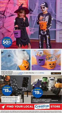 Preview of Spotlight catalogue The Home Of Halloween - valid from 23/09/2026 | Page: 29 | Products: Bucket, Chair, Dining chair, Chairs