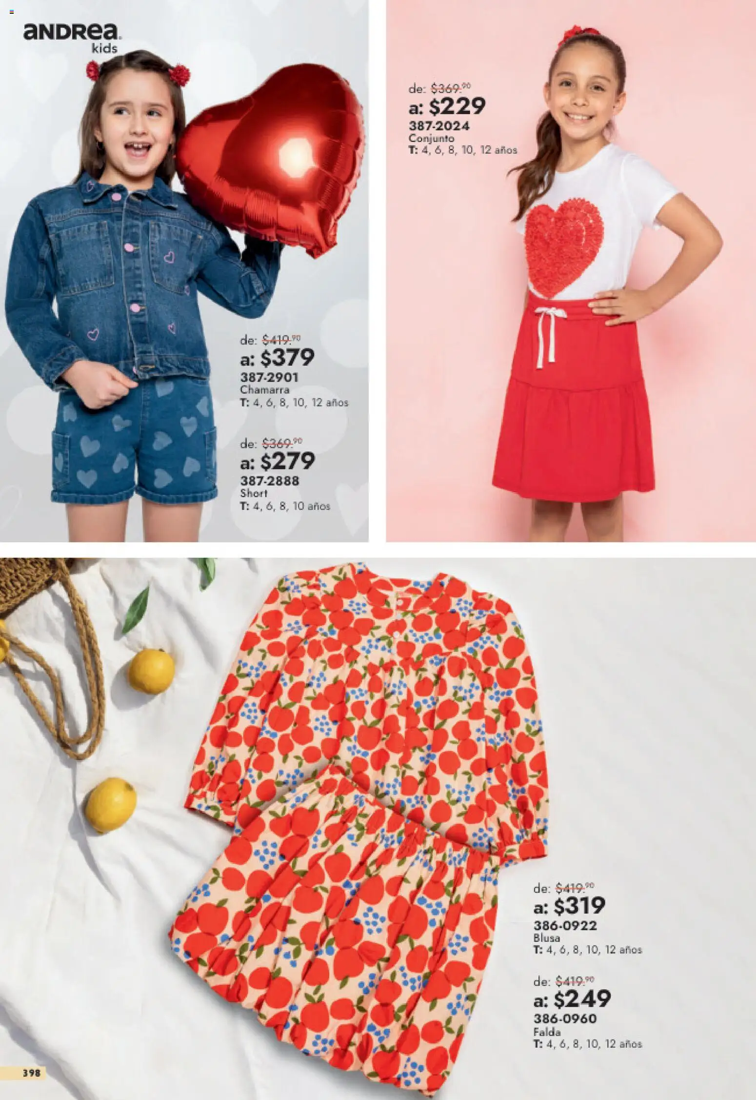 Nuevas ofertas de Andrea válidas en toda la República Mexicana desde el 26/07/2026. ¡Encuentra las mejores ofertas en Andrea catálogo Outlet! | Página: 398