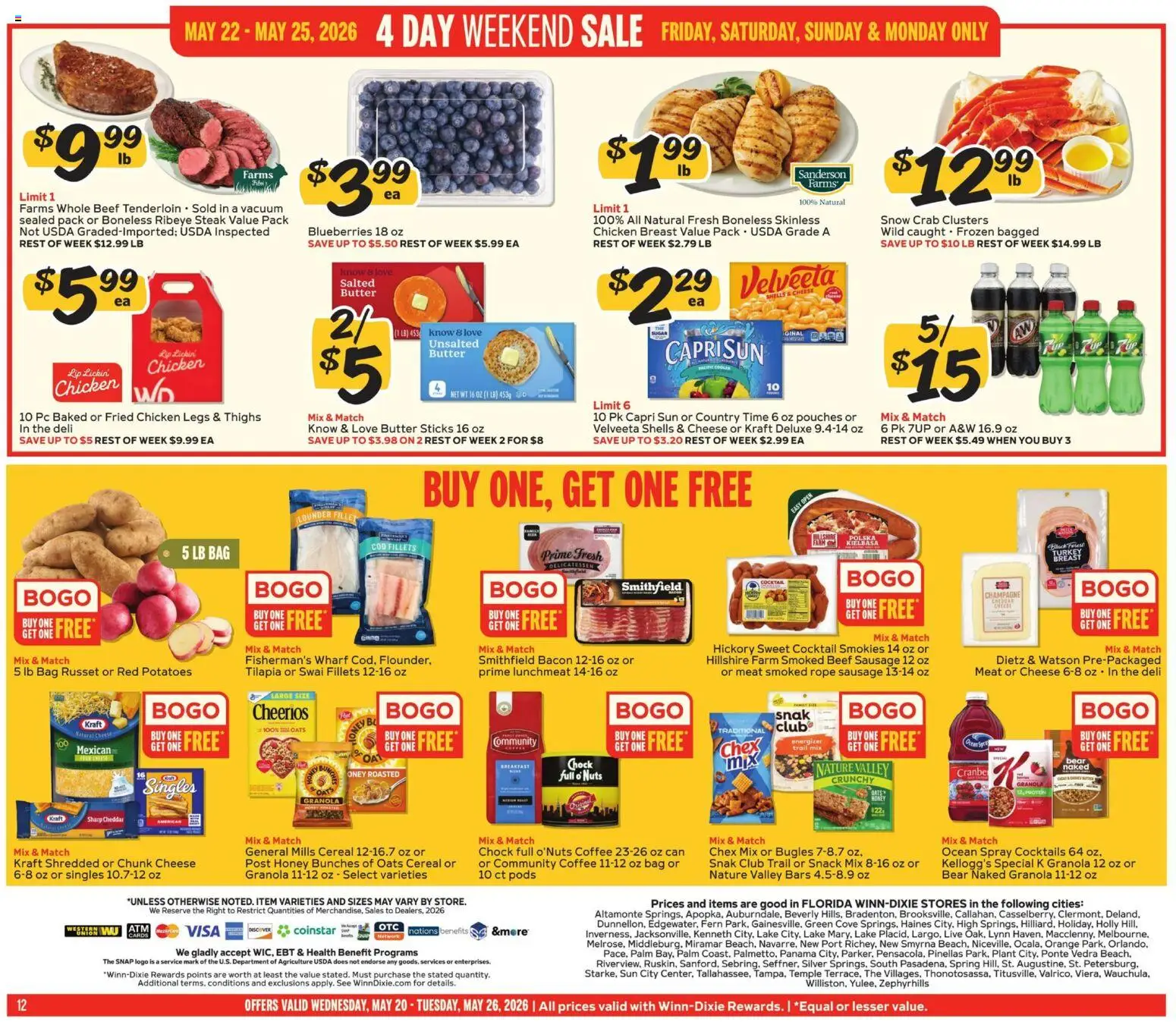 Winn Dixie Weekly Ad - valid from 20.05.2026 | Page: 12