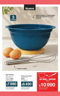 Vista previa Gigot catálogo 11 válido desde el 01/07/2026 | Página: 141 | Productos: Bowl, Mango, Batidor, Petróleo