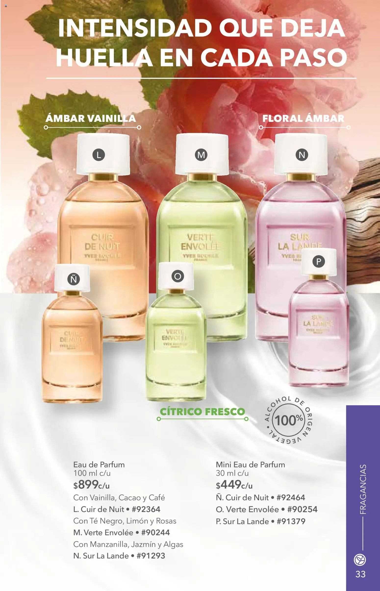 Nuevas ofertas de Yves Rocher válidas en toda la República Mexicana desde el 06/10/2026. ¡Encuentra las mejores ofertas en Yves Rocher campaña 14 2026! | Página: 33 | Productos: Limón, Café, Vainilla, Cacao