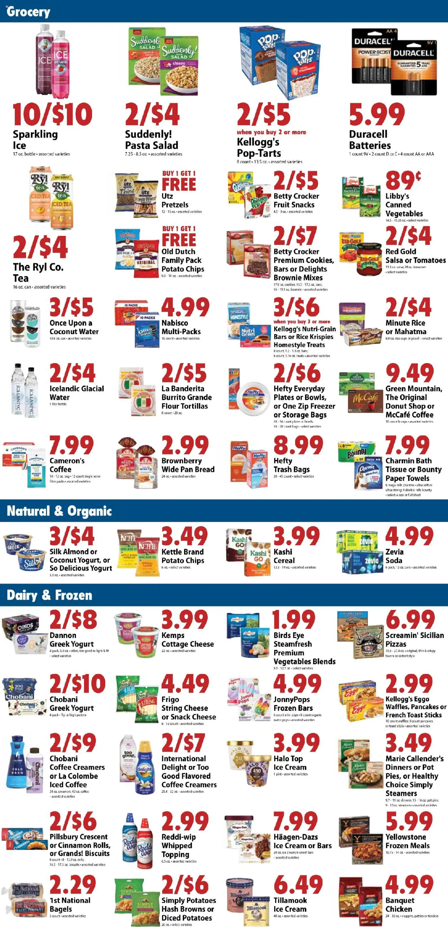 Festival Foods Weekly Ad - valid from 06/24/2026 | Page: 5 | Products: Cookies, Ice cream, Water, Vegetables