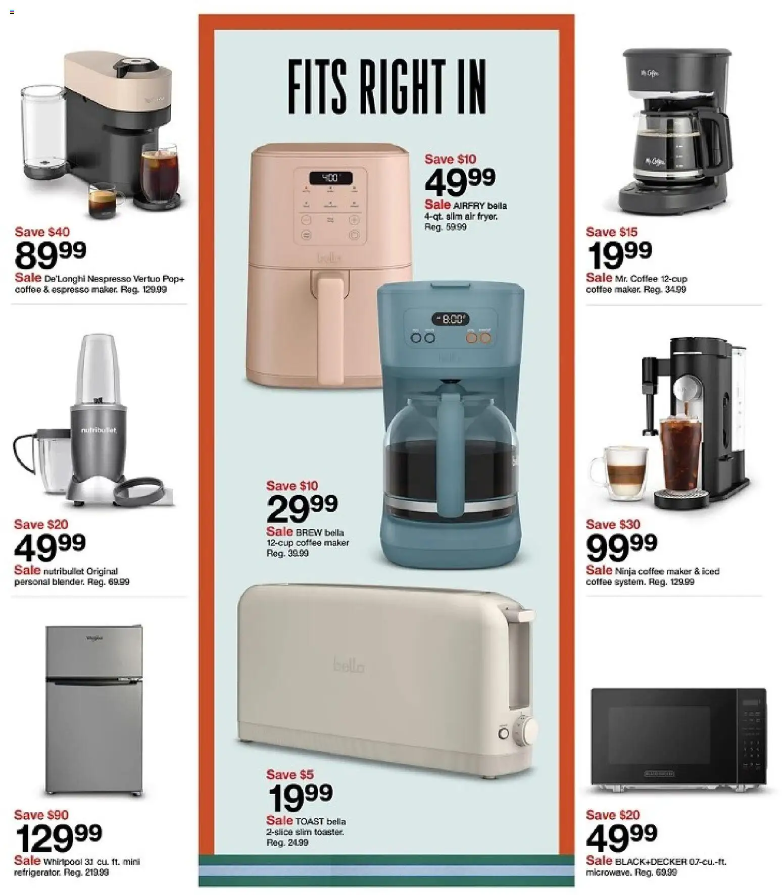 Target Weekly Ad - valid from 08/09/2026 | Page: 11 | Products: Coffee, Coffee maker