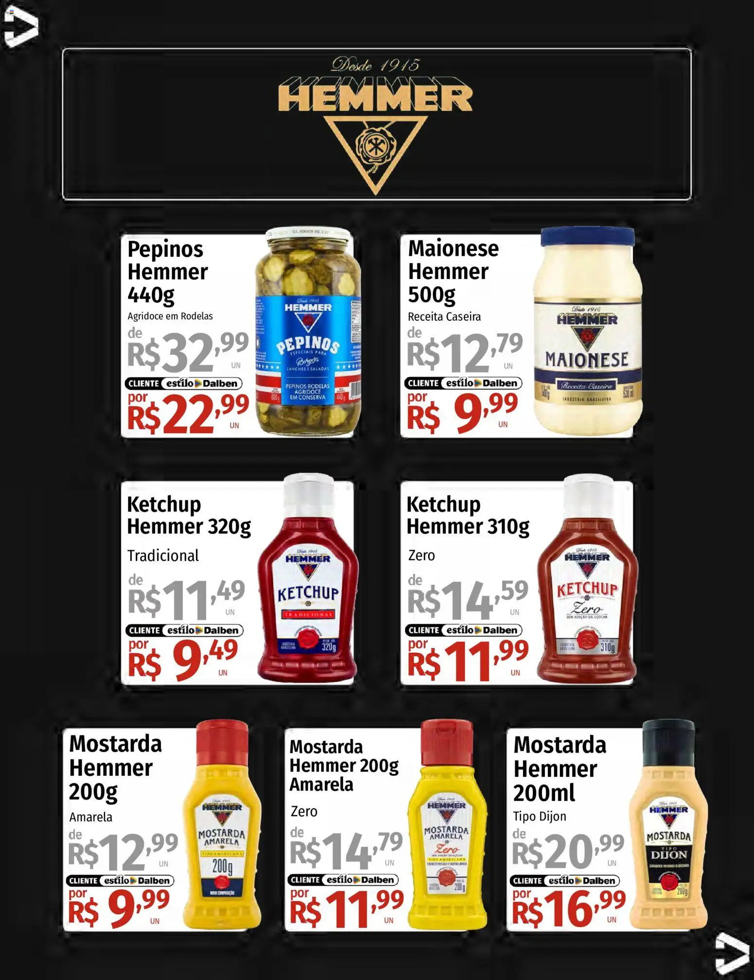 Supermercado Dalben Folheto - válido de 18.05.2026 | Página: 12 | Produtos: Ketchup, Pepinos, Açúcar, Maionese