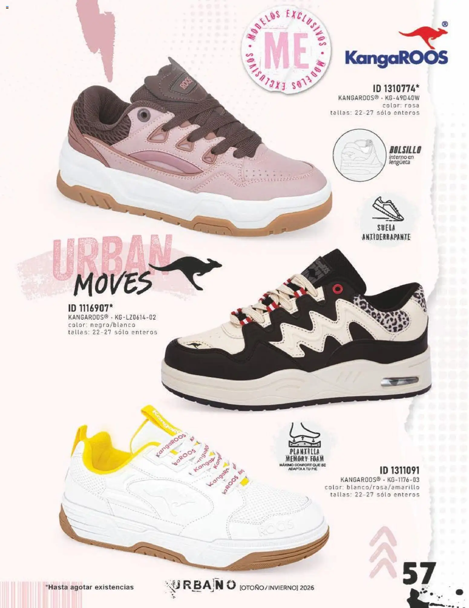 Nuevas ofertas de Price Shoes válidas en toda la República Mexicana desde el 31/07/2026. ¡Encuentra las mejores ofertas en Price Shoes catálogo Urbano! | Página: 57