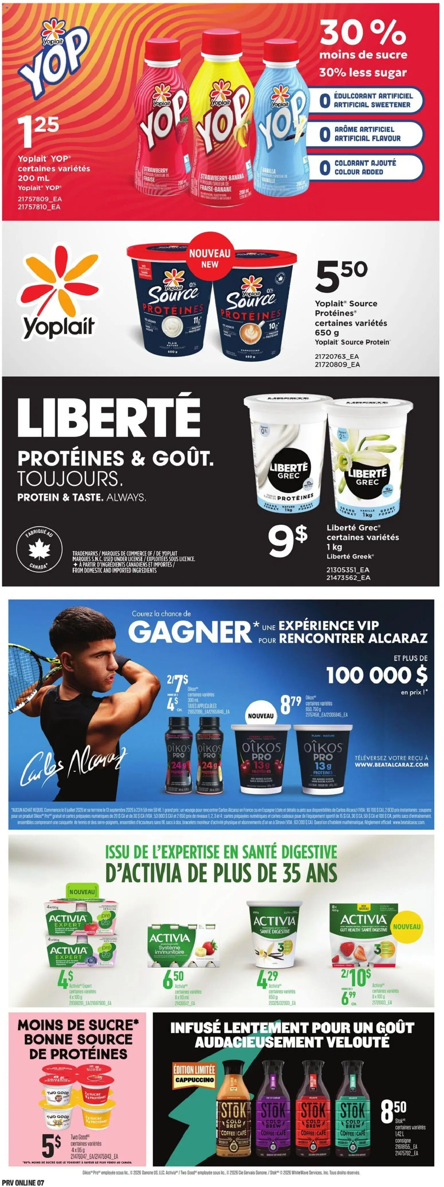 Provigo flyer valid from Sep 10, 2026 | Page: 9 | Products: Sugar, Cappuccino, Coffee, Ingredients