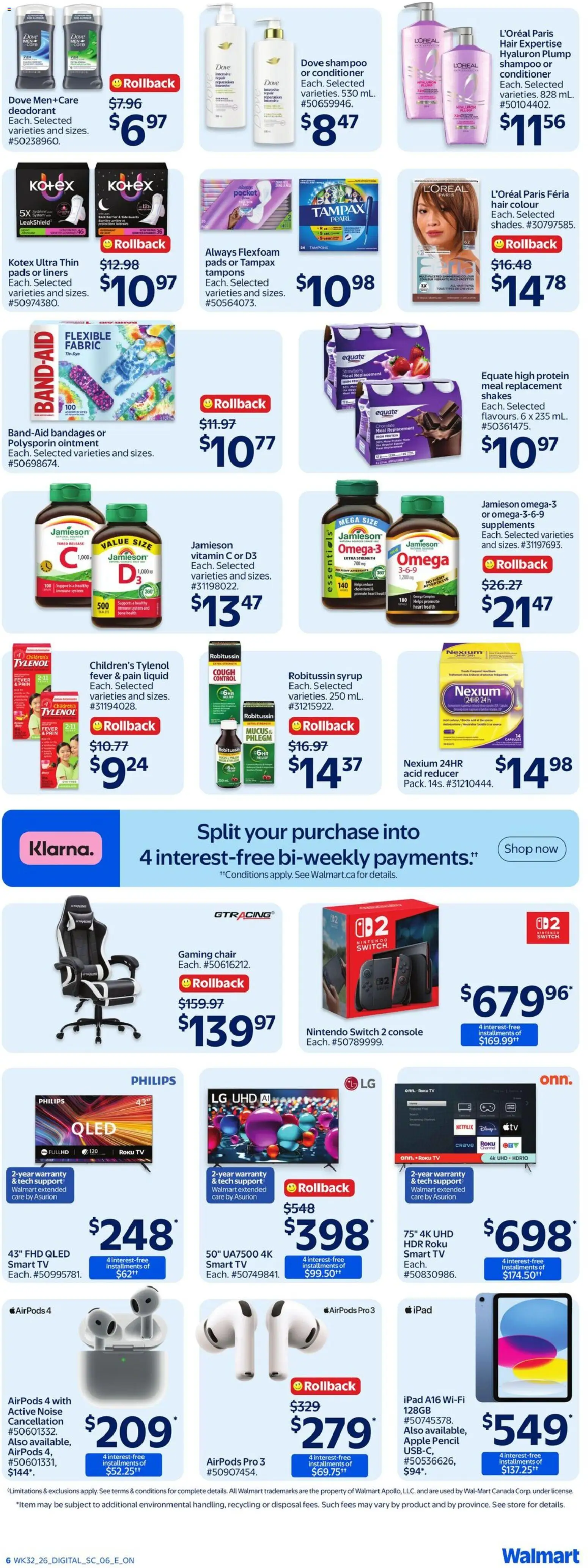 Walmart flyer valid from Sep 3, 2026 | Page: 11