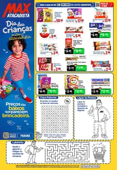 Max Atacadista ofertas Dia das Crianças - Pré-Visualização do folheto da loja Max Atacadista, válido de 01/10/2026