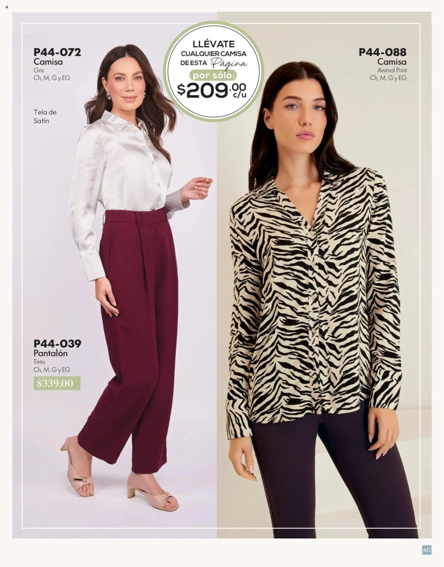 Nuevas ofertas de Cklass válidas en toda la República Mexicana desde el 15.06.2026. ¡Encuentra las mejores ofertas en Cklass catálogo Verano! | Página: 41 | Productos: Camisa