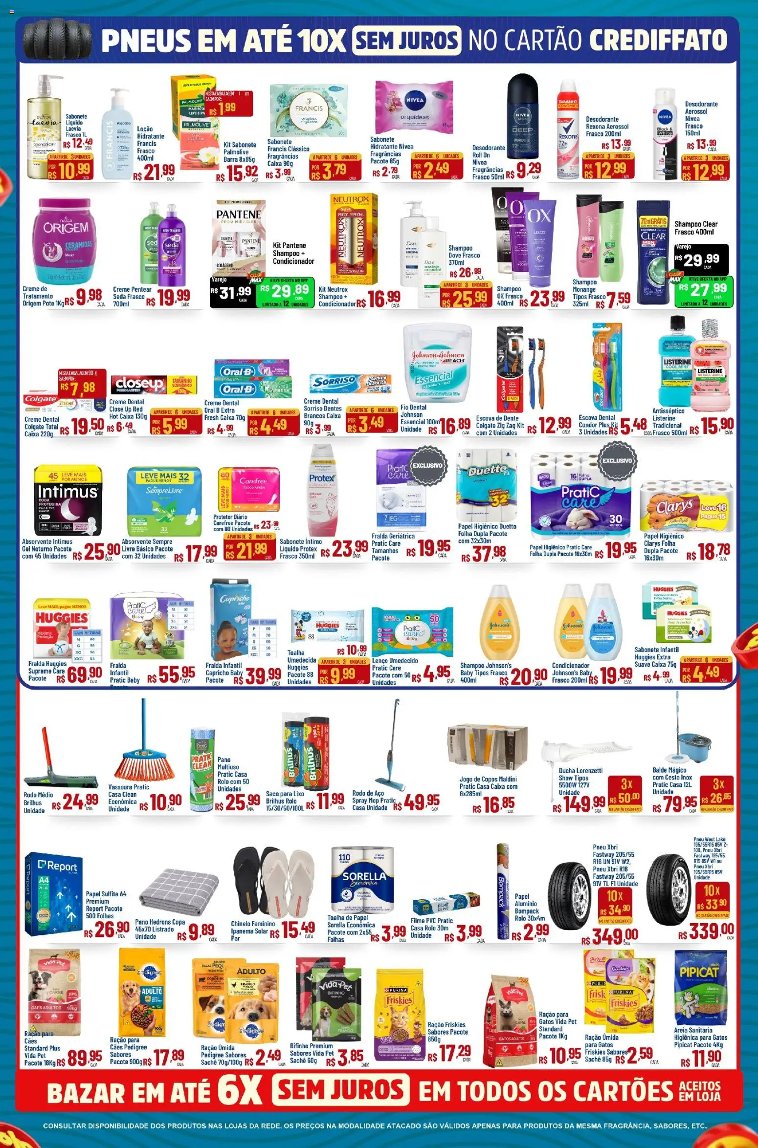 Max Atacadista Folheto - válido de 17/09/2026 | Página: 7 | Produtos: Creme dental colgate total, Lenço, Fio dental, Ração