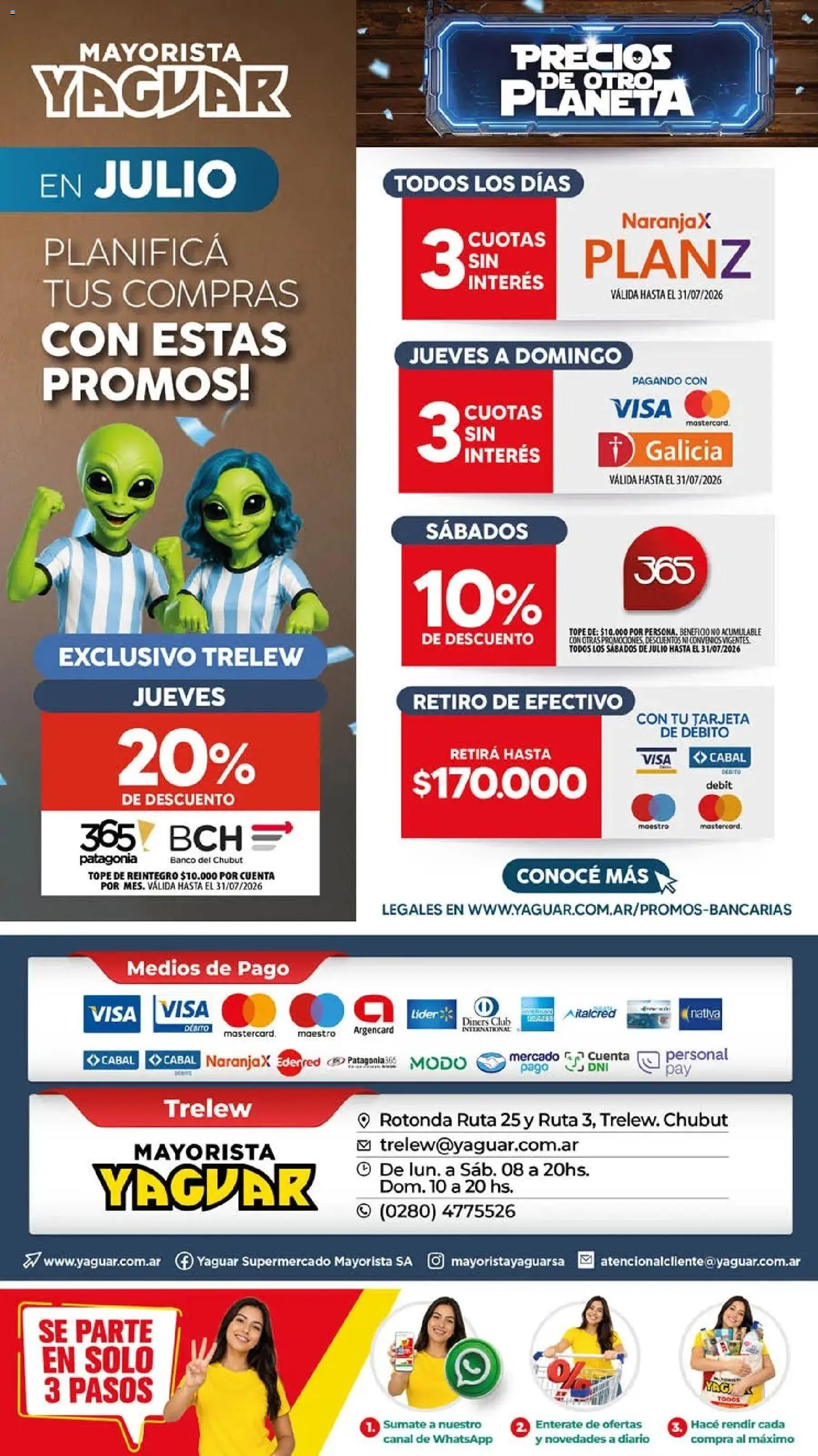 Yaguar - Oferta Semanal Trelew │ válido desde el 06/07/2026 | Página: 20