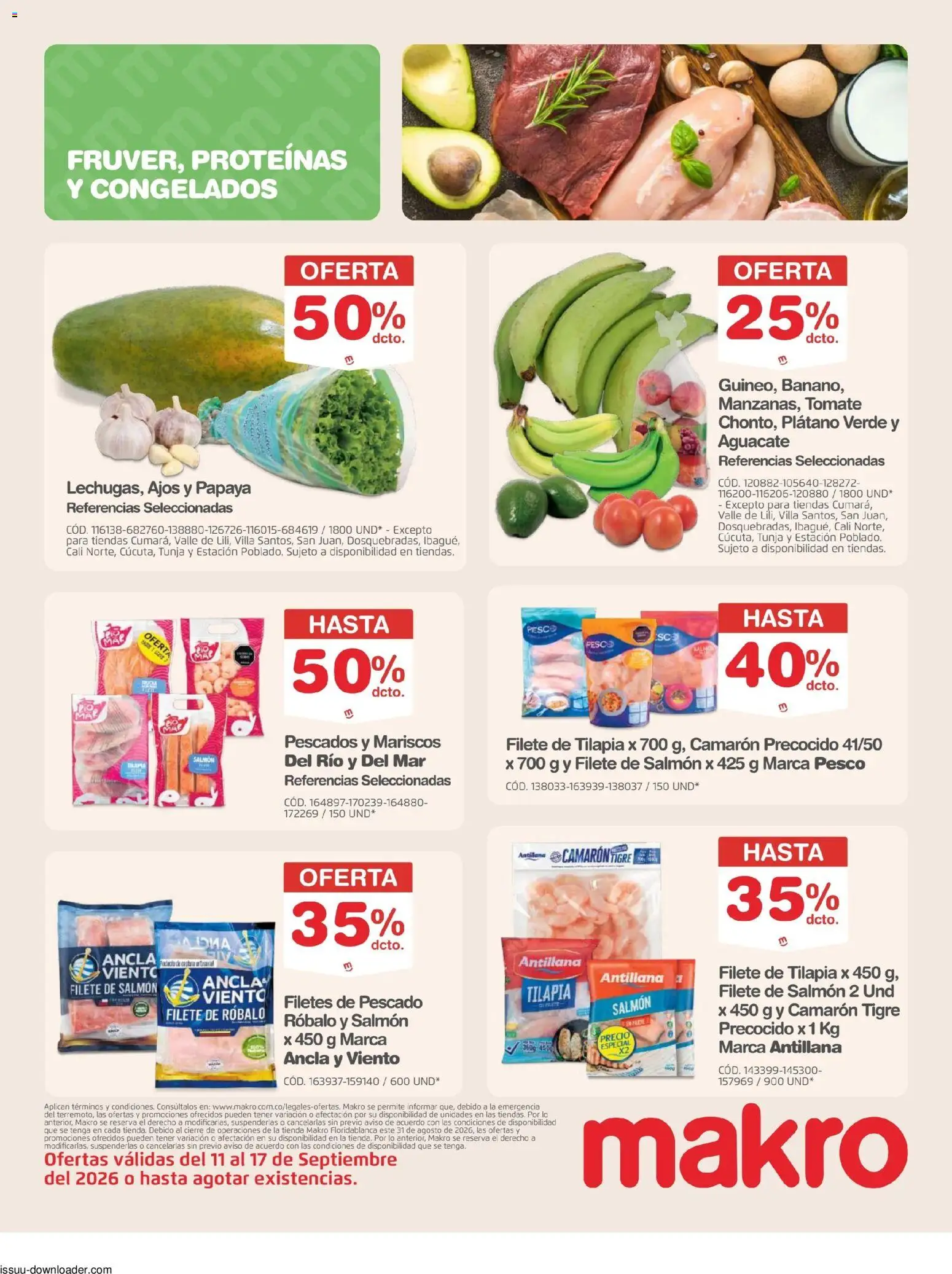 Makro revista - valida desde el 11/09/2026 | Página: 19