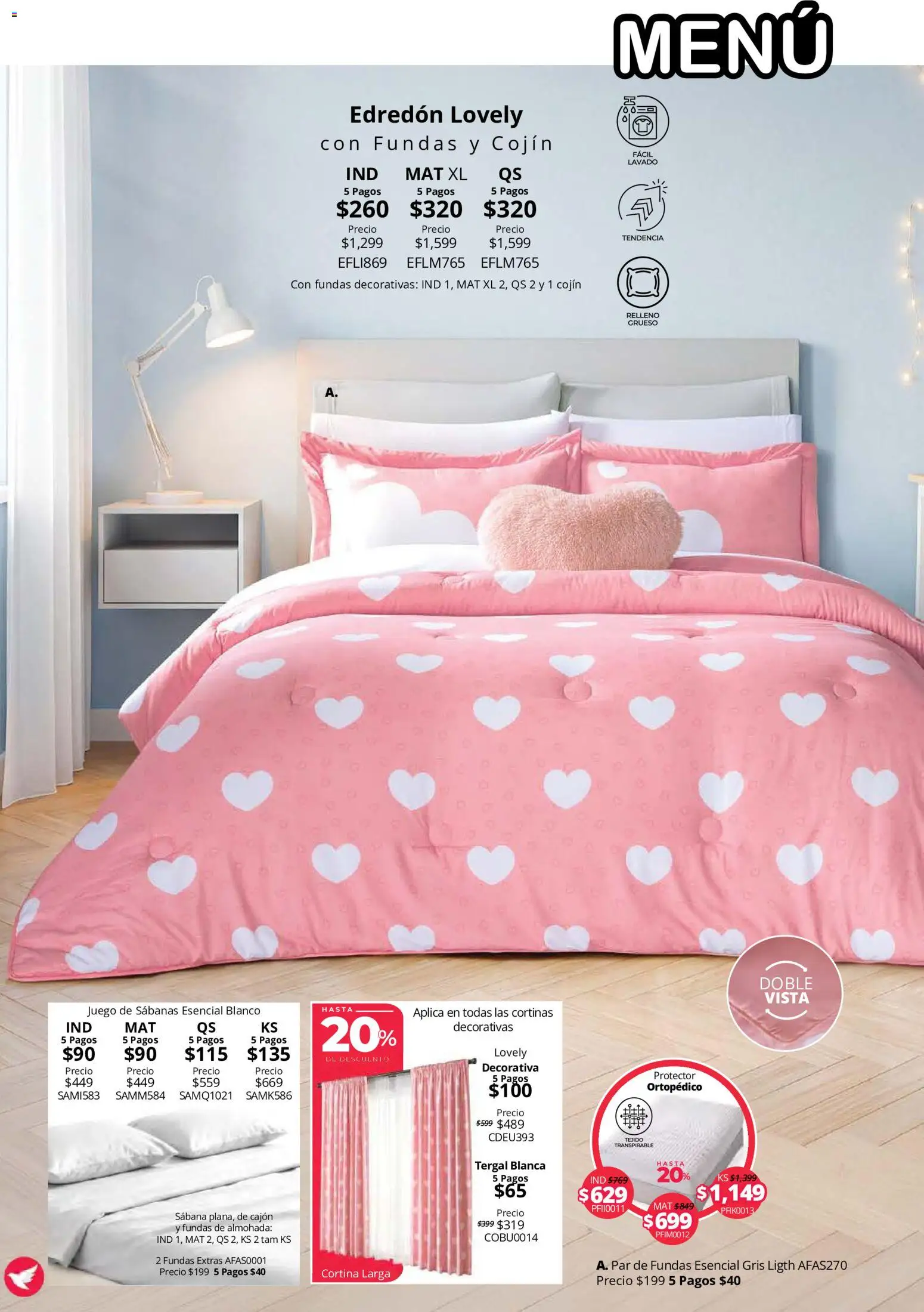 Nuevas ofertas de Colchas Concord válidas en toda la República Mexicana desde el 15/10/2026. ¡Encuentra las mejores ofertas en Colchas Concord catálogo! | Página: 8