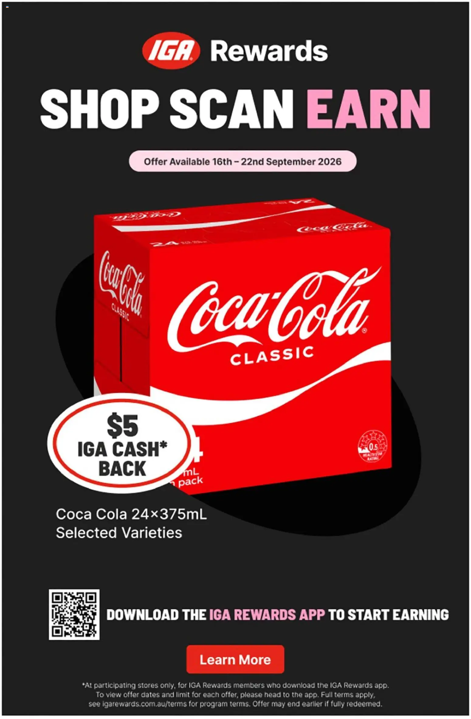 IGA catalogue - valid from 16/09/2026 | Page: 34 | Products: Coca Cola