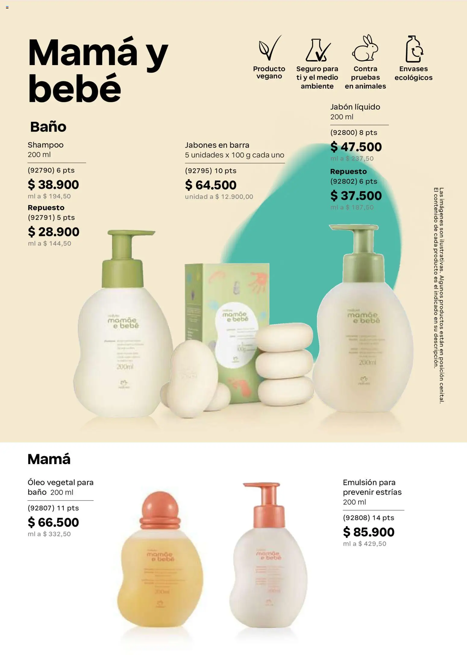 Natura revista - valida desde el 02/09/2026 | Página: 169 | Productos: Jabón líquido, Baño, Jabón, Emulsión