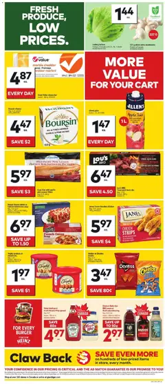 Preview of Giant Value cheese bar, Giant Value cheese bar Assort., 400 g from shop Giant Tiger valid from Jun 24, 2026 | Page: 2