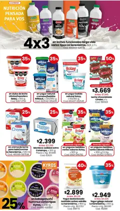 Vista previa en babaganush/ hummus varios tipos Kyros, x 230 g., Babaganush/hummus varios tipos válido desde el 27/07/2026 | Página: 6