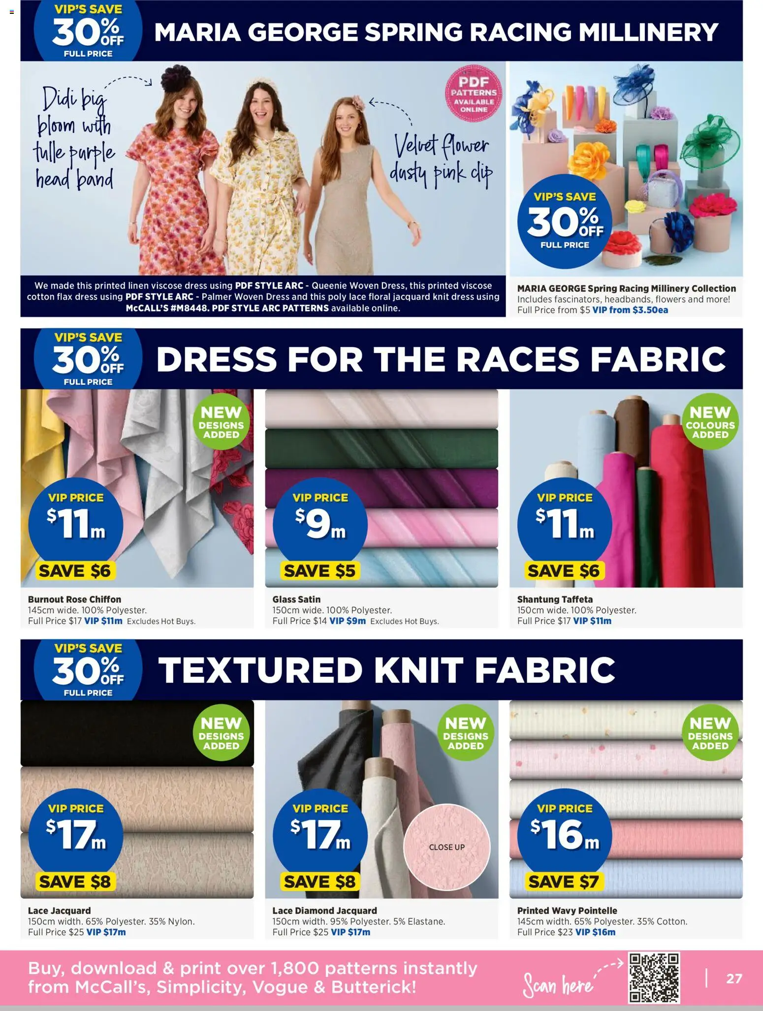 Spotlight catalogue - valid from 02/09/2026 | Page: 27 | Products: Diamond, Linen, Flowers, Dress