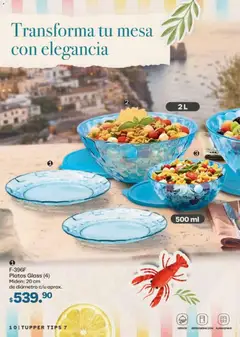 Vista previa de Tupperware catálogo, nuevo folleto de la tienda, válido en México a partir del 15.06.2026 | Página: 10 | Productos: Tupper, Mesa