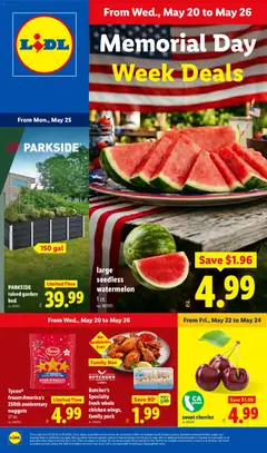 Preview of Lidl weekly ads valid from 20.05.2026