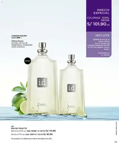 Vista previa de folleto L'Bel catálogo - Campaña 10 de la L'Bel válido desde 30.05.2026 | Página: 79 | Productos: Fragancia, EAU de Toilette