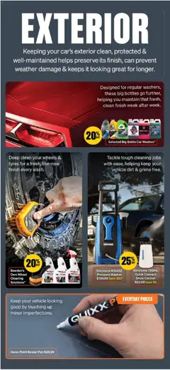 Preview of Supercheap Auto catalogue - valid from 22/07/2026 | Page: 4 | Products: Washer