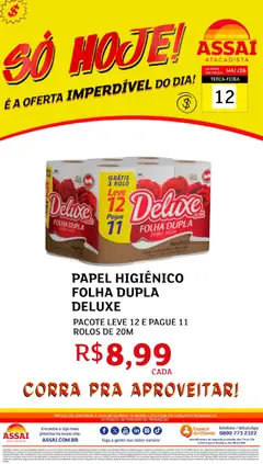 Assaí Atacadista ofertas - GO - Pré-Visualização do folheto da loja Assaí Atacadista, válido de 12.05.2026