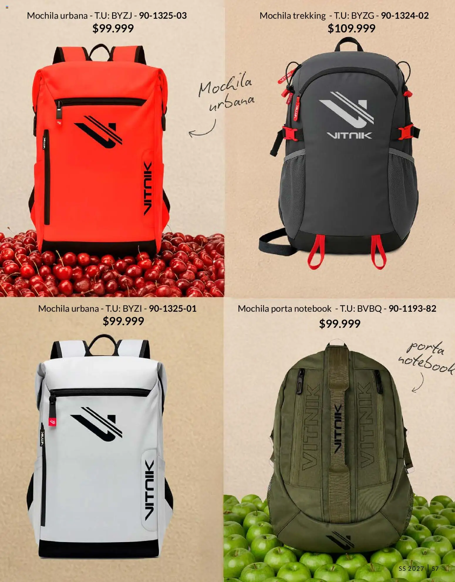 Vitnik - Hombre │ válido desde el 01/09/2026 | Página: 57 | Productos: Notebook, Mochila