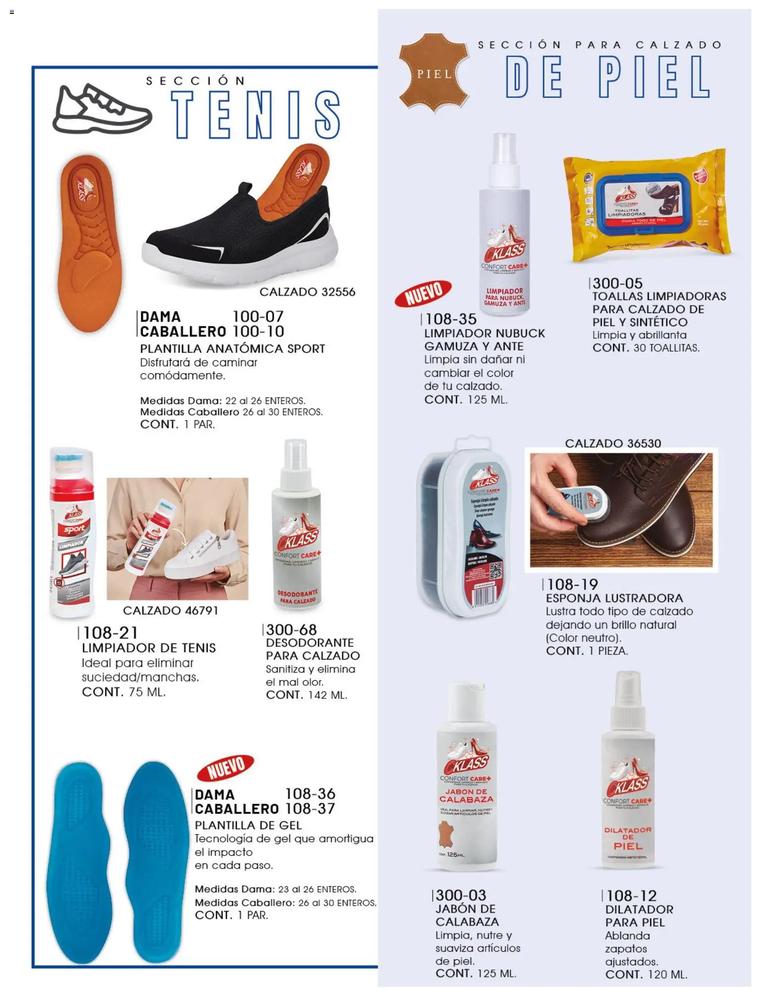 Nuevas ofertas de Cklass válidas en toda la República Mexicana desde el 08/07/2026. ¡Encuentra las mejores ofertas en Cklass catálogo Ropa caballero! | Página: 137 | Productos: Tenis, Limpiador, Calabaza, Jabón