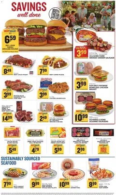 Preview of Food Lion weekly ads valid from 17.06.2026 | Page: 4 | Products: Ring, Pork, Seafood, Oven