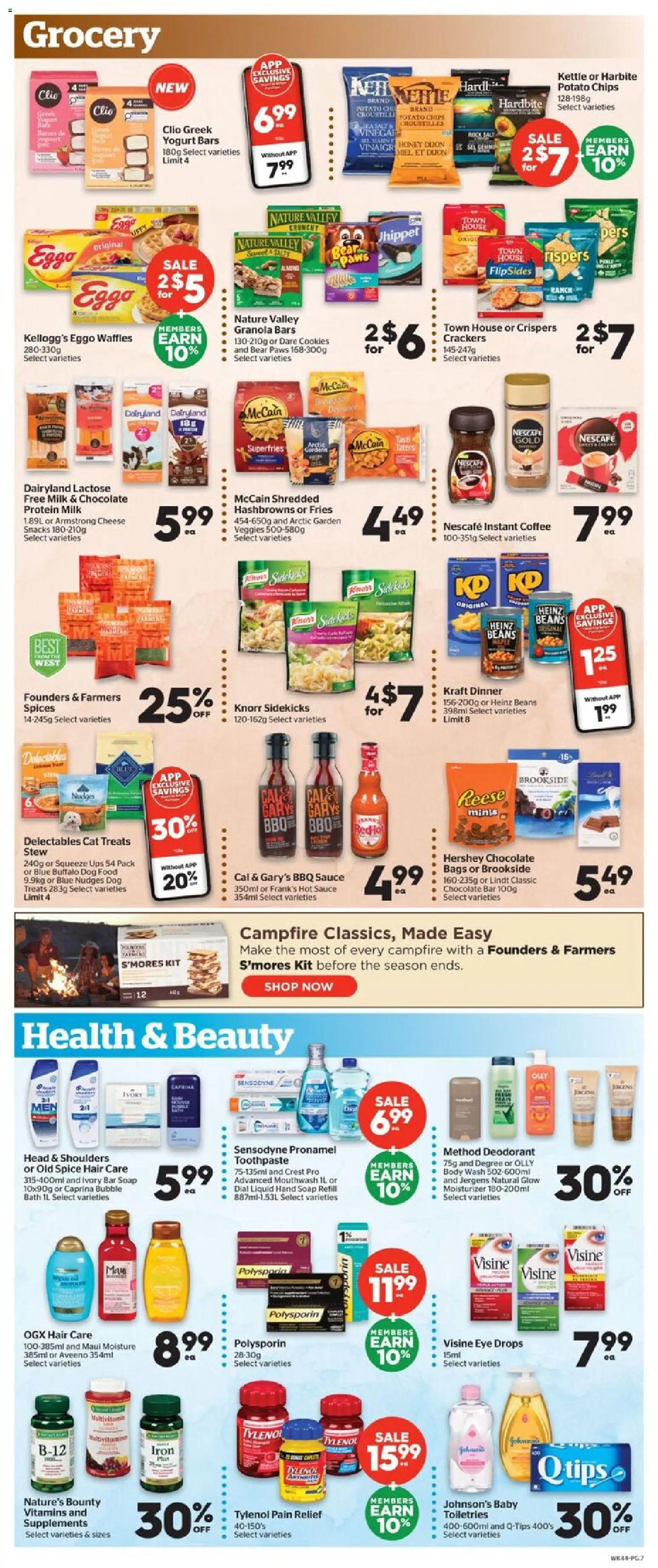 Calgary Co-op flyer valid from Sep 3, 2026 | Page: 7 | Products: Cookies, Kettle, Honey, Chocolate