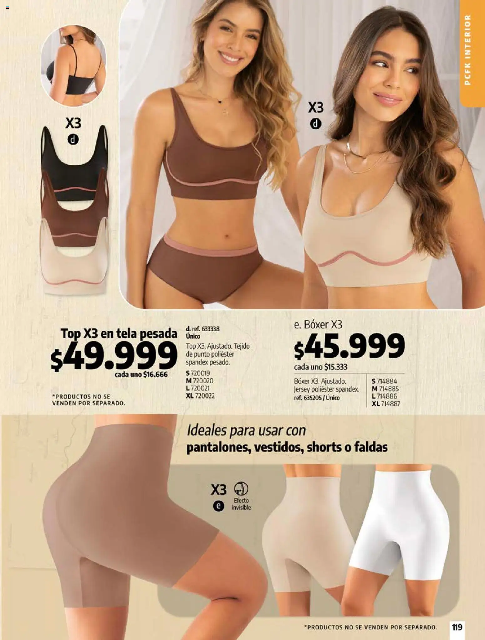 Pacifika revista - valida desde el 18/10/2026 | Página: 119 | Productos: Top, Faldas