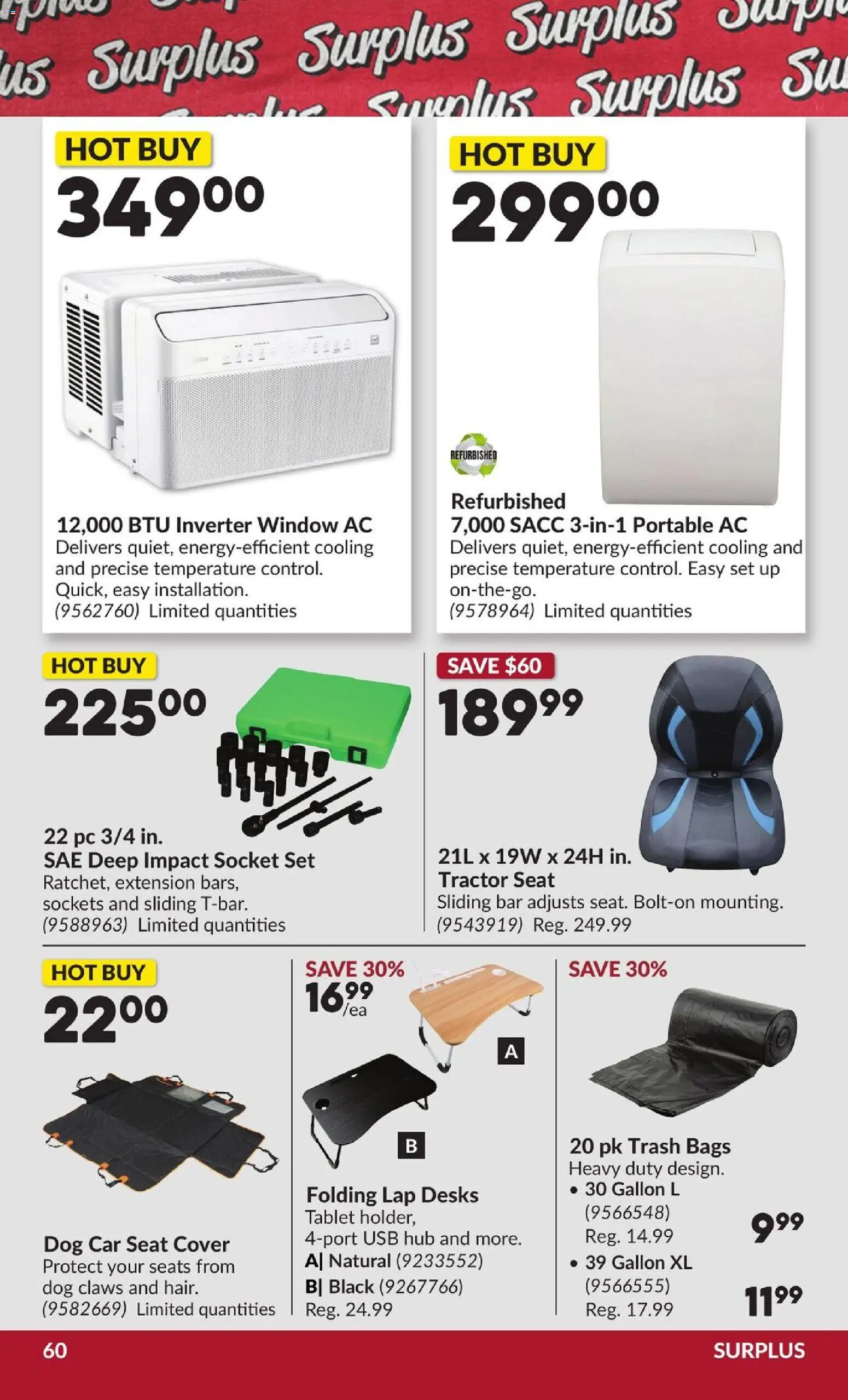 Princess Auto flyer valid from 02.06.2026 | Page: 61 | Products: Tablet, PC, Socket