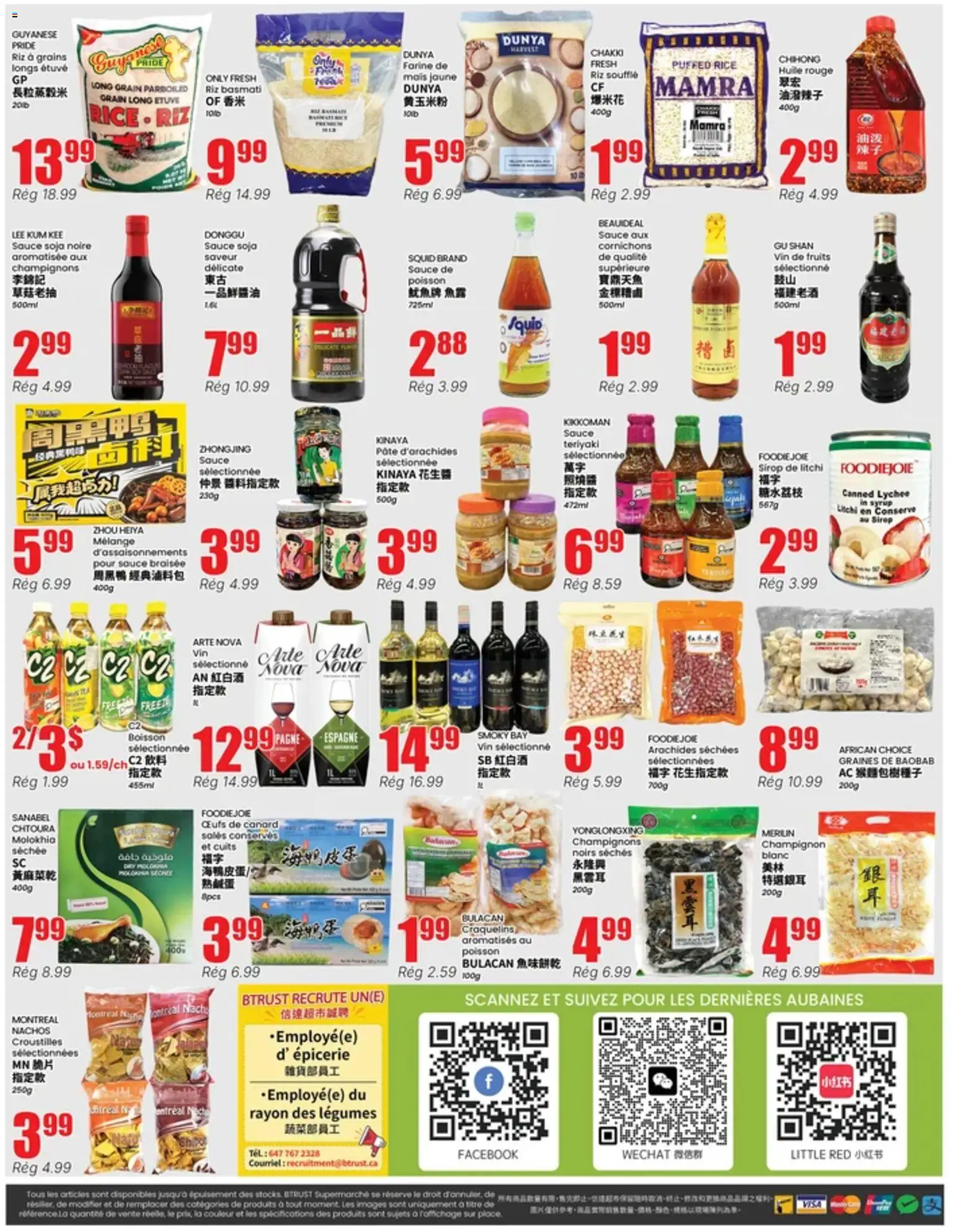 Btrust Supermarket flyer valid from Sep 17, 2026 | Page: 4 | Products: Pâté, Grains, Legumes, Syrup