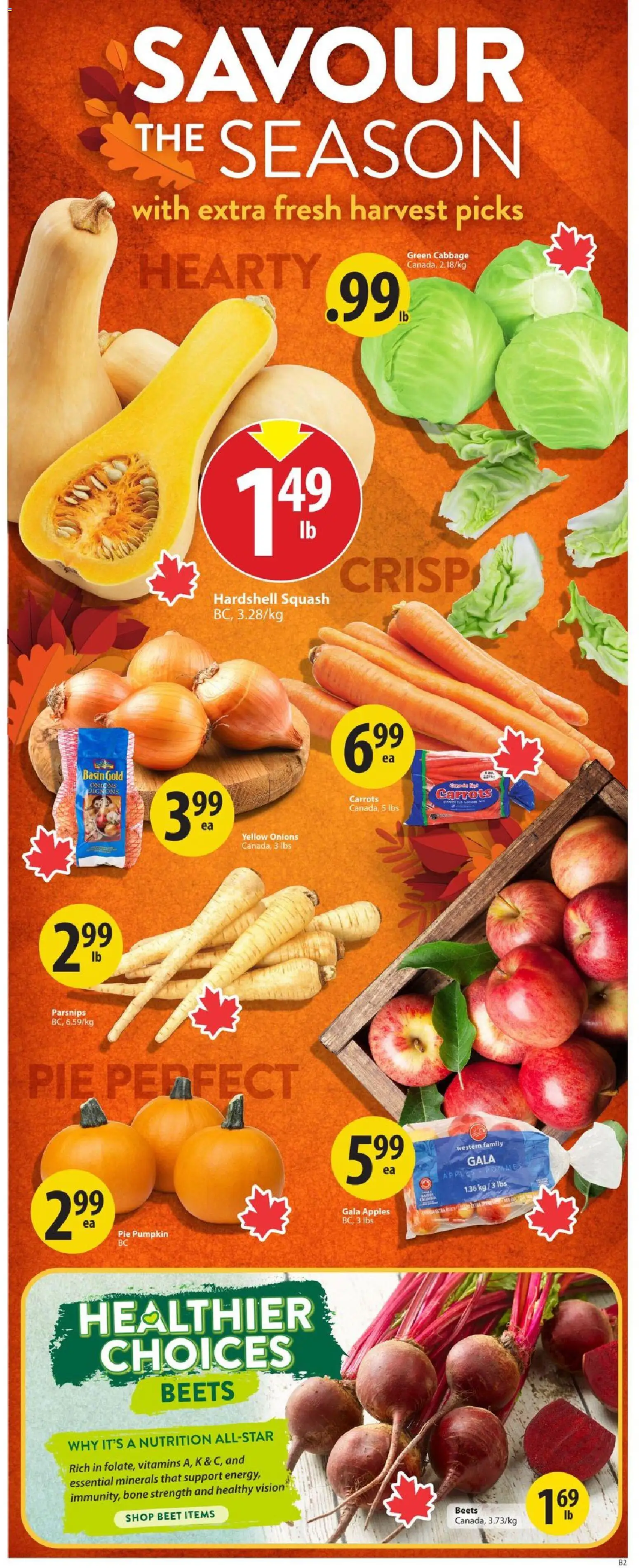 Save on foods flyer valid from Sep 24, 2026 | Page: 3