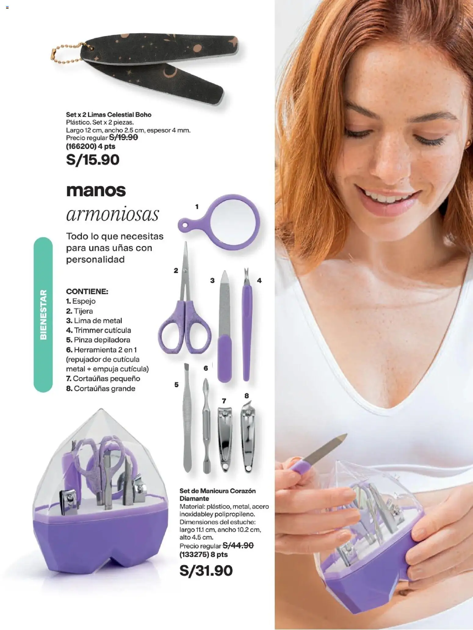 Catálogo Avon válido desde 11/08/2026 | Página: 177 | Productos: Herramienta, Espejo, Lima, Cortauñas