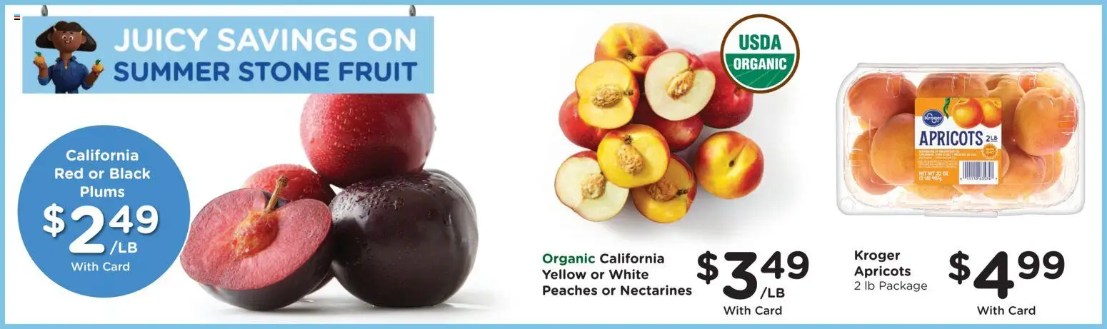 Fred Meyer Weekly Ad - valid from 10.06.2026 | Page: 11 | Products: Peaches, Apricots