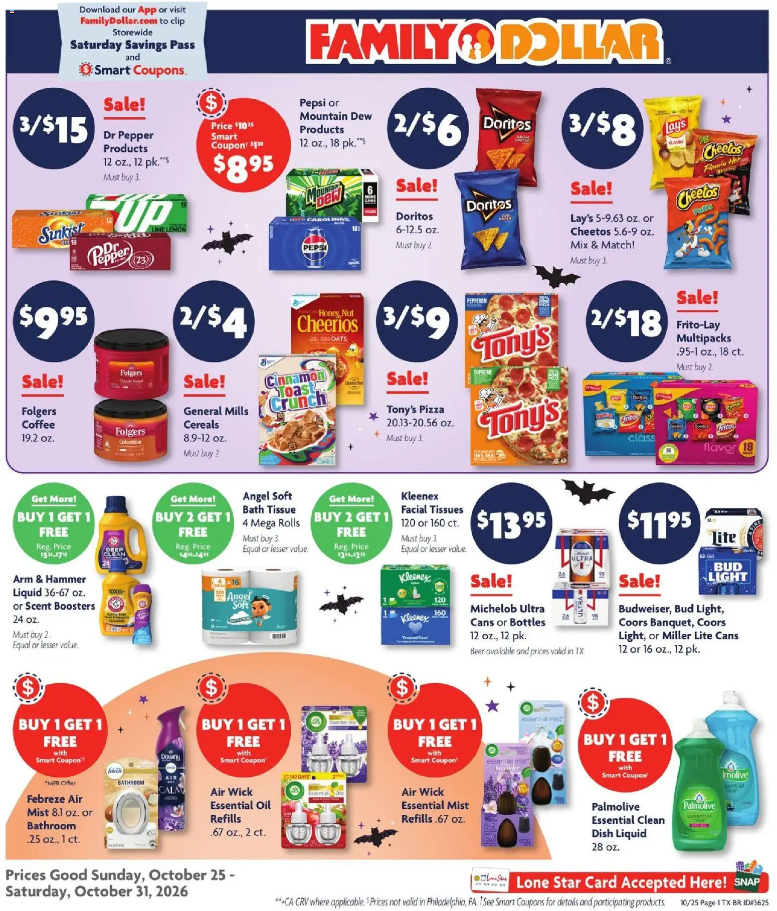 Family Dollar Weekly Ad - valid from 10/25/2026 | Page: 1