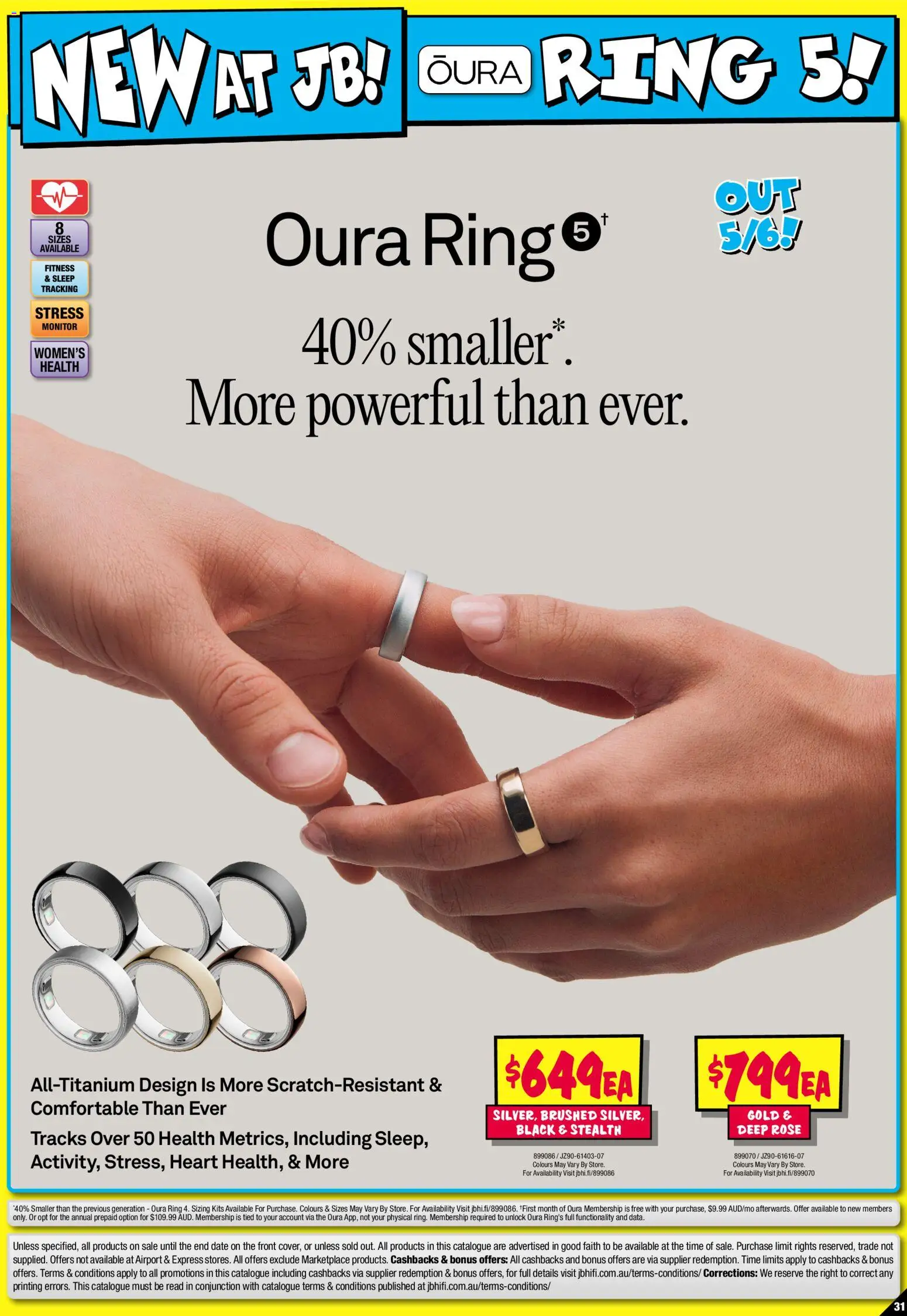 JB Hi-Fi catalogue - valid from 04.06.2026 | Page: 31 | Products: Kits, Date, Monitor