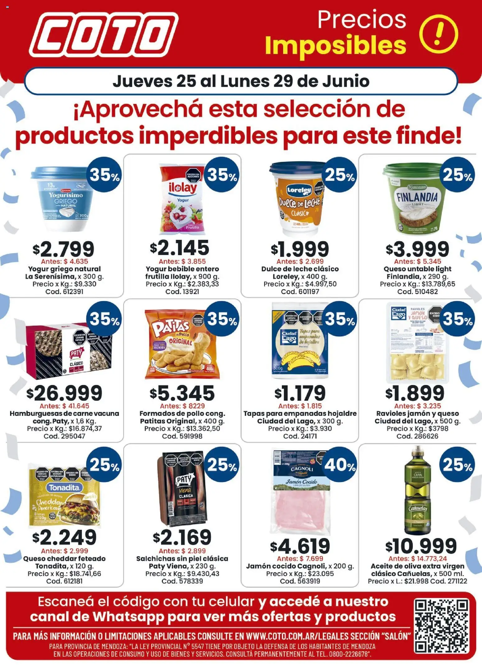 Coto - Salon Productos Motivo │ válido desde el 25/06/2026 | Página: 1