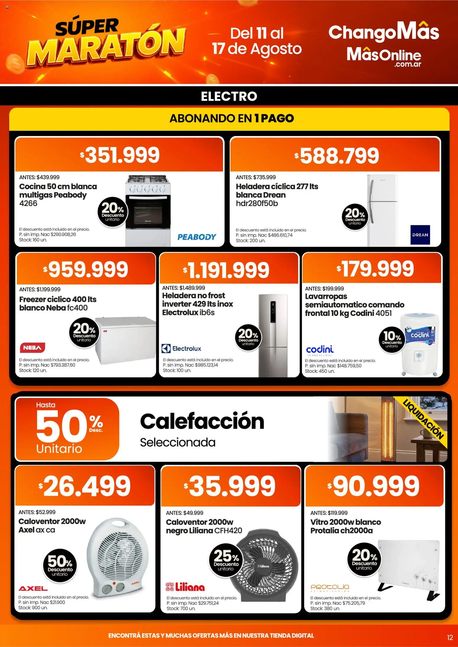 Changomas ofertas │ válido desde el 11/08/2026 | Página: 12
