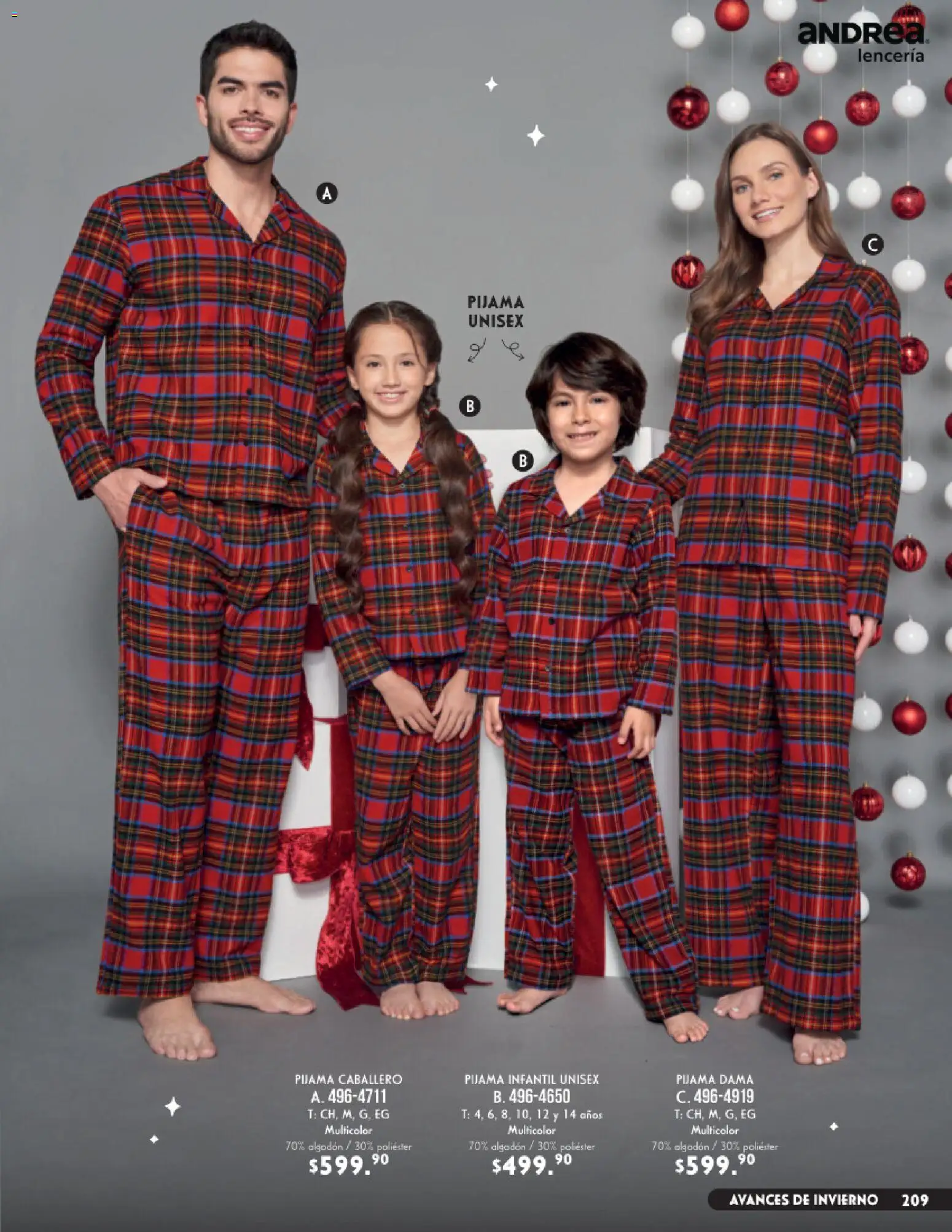 Nuevas ofertas de Andrea válidas en toda la República Mexicana desde el 23/08/2026. ¡Encuentra las mejores ofertas en Andrea catálogo Lencería & vestir interior! | Página: 69 | Productos: Pijama, Algodón, Lenceria