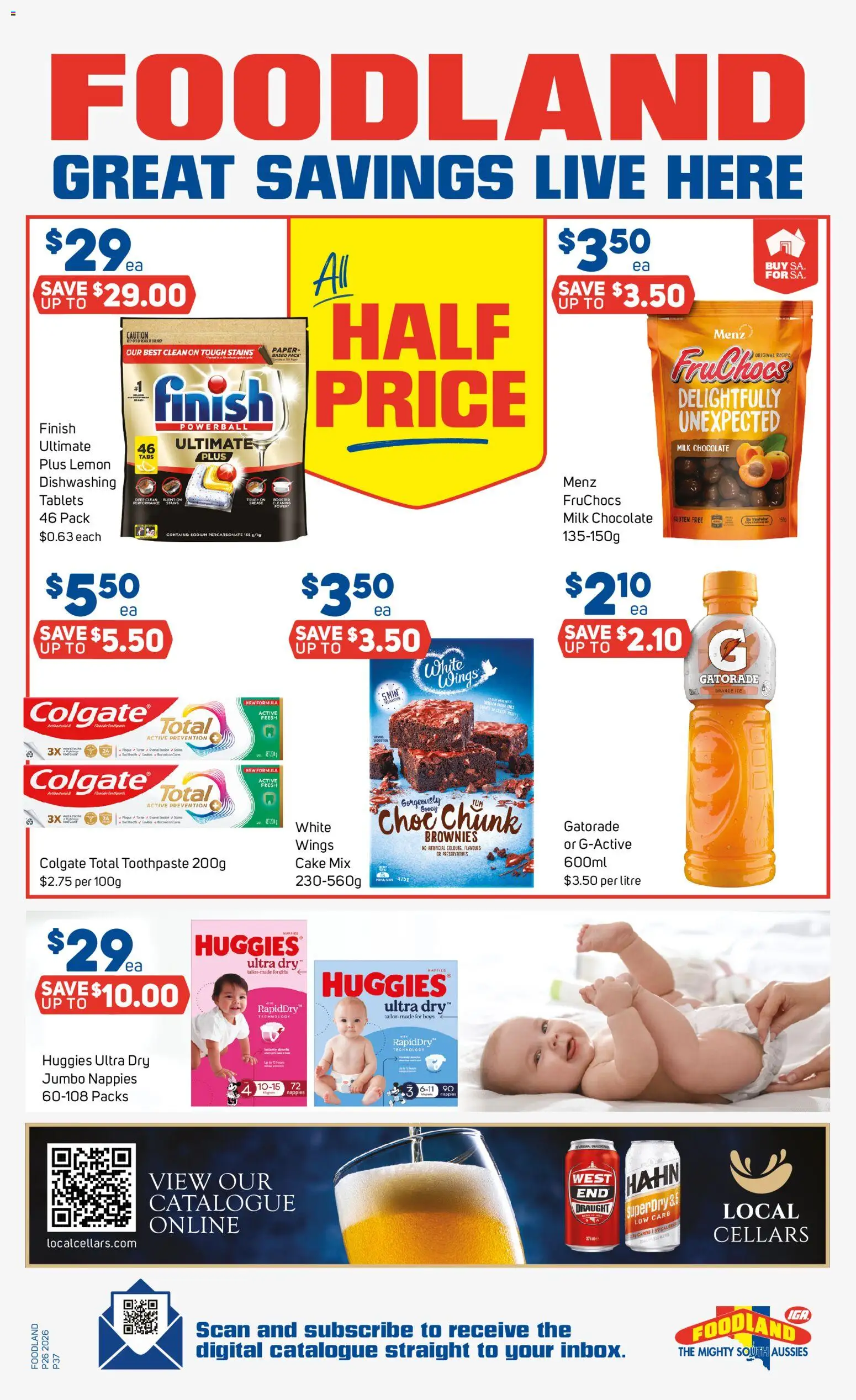 Foodland catalogue - valid from 24/06/2026 | Page: 37 | Products: Chocolate, Nappies, Lemon, Digital