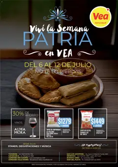 Vista previa Vea - Semana Patria - BSAS NEA válido desde el 06/07/2026