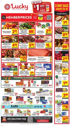 Preview of Lucky Supermarkets weekly ads valid from 08/26/2026
