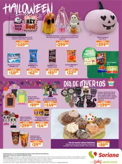Vista previa de Soriana folleto, nuevo folleto de la tienda, válido en México a partir del 04/09/2026 | Página: 8 | Productos: Leche, Disco, Arroz con leche, Calabaza