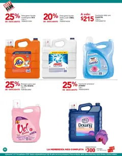 Vista previa de City Club catálogo, nuevo folleto de la tienda, válido en México a partir del 01/09/2026 | Página: 52 | Productos: Detergente, Shampoo, Detergente líquido, Ropa