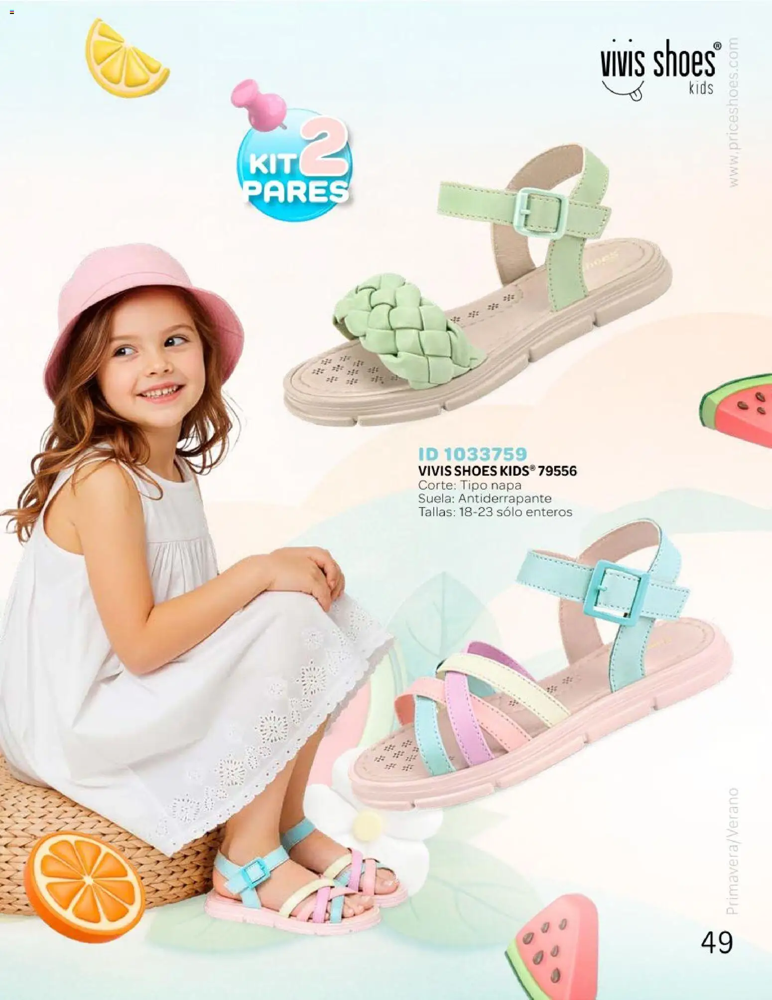 Nuevas ofertas de Price Shoes válidas en toda la República Mexicana desde el 25.04.2026. ¡Encuentra las mejores ofertas en Price Shoes catálogo Kids todo en uno! | Página: 49